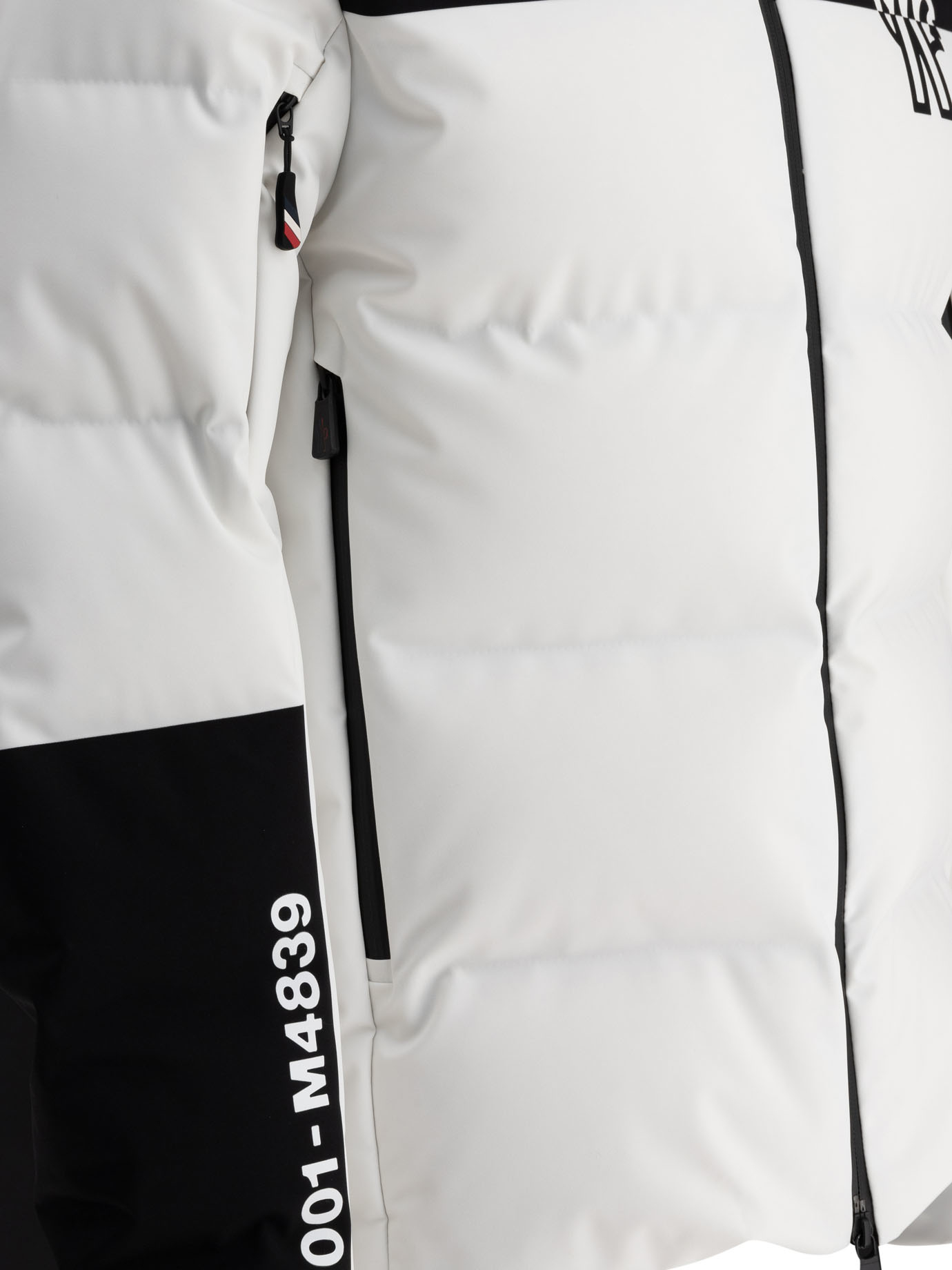 MONCLER GRENOBLE White Curtis ski jacket